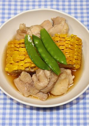 嵐相葉☆乾燥野菜☆乾燥とうもろこしの煮物-レシピのメイン写真