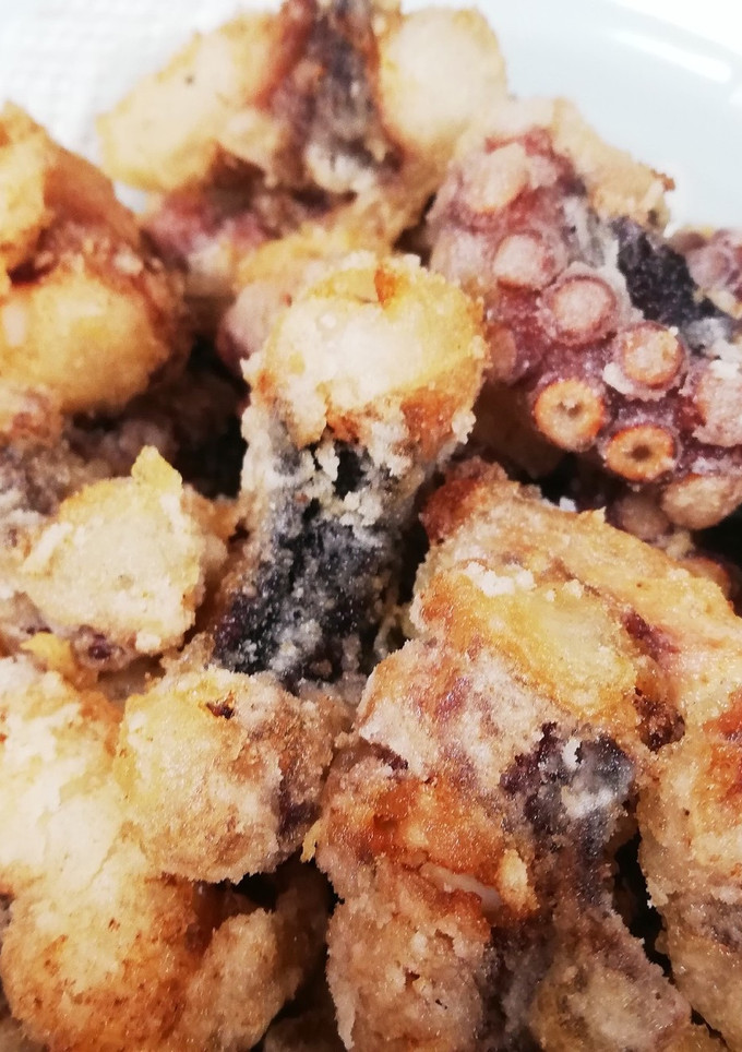 ぶつ切りたこの唐揚げ　塩・胡椒味-レシピのメイン写真