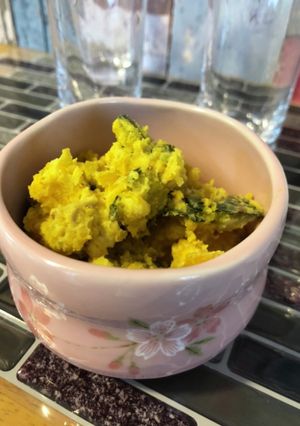 レンチンで簡単！かぼちゃサラダ-レシピのメイン写真