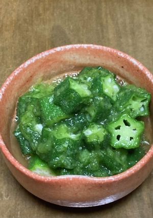 オクラとみぞれキュウリの甘酢和え-レシピのメイン写真