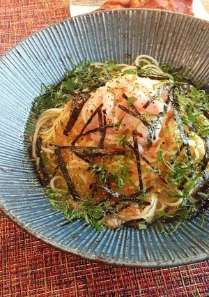 甘海老の冷製カッペリーニ。(o^^o)♪-レシピのメイン写真
