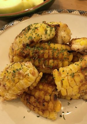 揚げない！カリカリ甘じょっぱとうもろこし-レシピのメイン写真