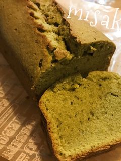 簡単☆緑茶のパウンドケーキ-レシピのメイン写真