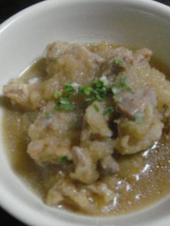 鶏肉としょうがのおろし煮★-レシピのメイン写真