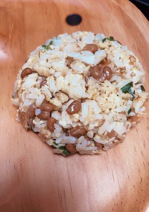子どもが大好き納豆チャーハン1歳〜-レシピのメイン写真