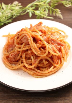 簡単！ペッパーナポリタン-レシピのメイン写真
