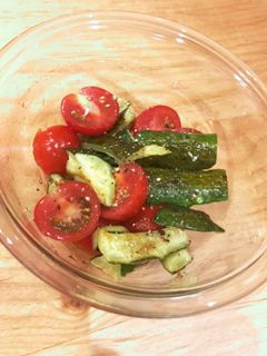 トマトと焼ききゅうりのマリネ-レシピのメイン写真