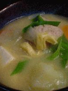 ホッケのつみれ汁-レシピのメイン写真