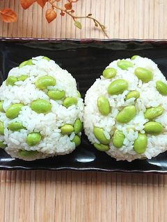 枝豆昆布茶おにぎり-レシピのメイン写真