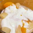 つわりの時に!フルーツたっぷりヨーグルト