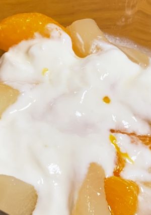 つわりの時に！フルーツたっぷりヨーグルト-レシピのメイン写真