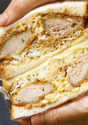 ボリューム満点！まぐろカツサンド-レシピのメイン写真