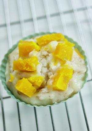 ひとり分のおやつ米粉の蒸しパン-レシピのメイン写真