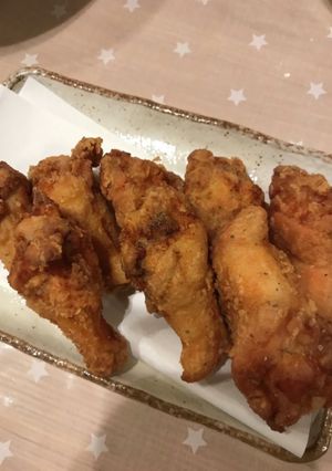 手羽元のアヒージョ唐揚げ☆フライドチキン-レシピのメイン写真
