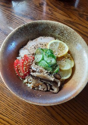 レモン香る冷たいごま醤油ラーメン-レシピのメイン写真
