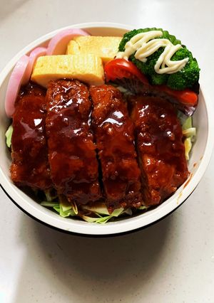 簡単ソースカツ弁-レシピのメイン写真