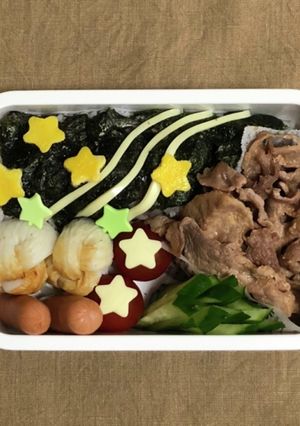 自分弁当・7月8日-レシピのメイン写真