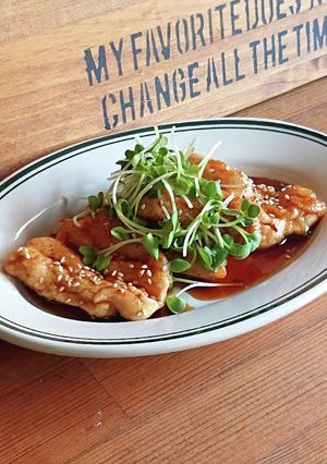 ささ身のピリ辛照り焼き-レシピのメイン写真
