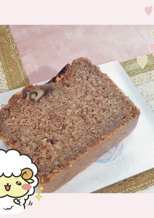 マクロビ☆ずっしりお米のバナナパウンド-レシピのメイン写真