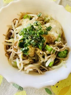 さっぱり☆オクラとろろのぶっかけ蕎麦-レシピのメイン写真