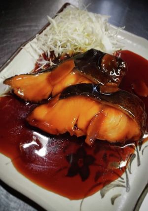 銀鱈の生姜煮付け+❨(#≧↺≦#)❩+-レシピのメイン写真