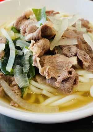 肉うどん-レシピのメイン写真