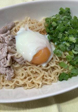 サッポロ一番で油そば-レシピのメイン写真
