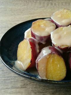 さつまいものアーモンドミルク煮♡-レシピのメイン写真