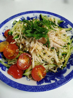 サッポロ一番ごま味和風冷やしラーメン-レシピのメイン写真