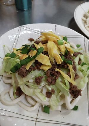 調理簡単　肉味噌ジャージャー麺-レシピのメイン写真