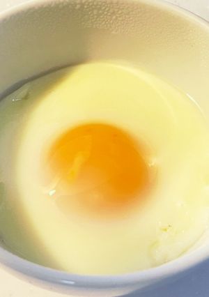 レンジで簡単に目玉焼き、爆発無し！-レシピのメイン写真