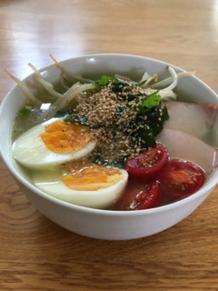 我が家の味!人生初の塩ラーメン-レシピのメイン写真