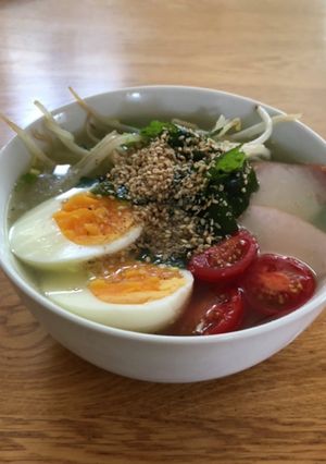 我が家の味！人生初の塩ラーメン-レシピのメイン写真