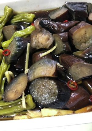 ししとうとナスの揚げ浸し☆-レシピのメイン写真
