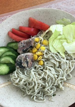 冷やし塩胡麻サラダ麺-レシピのメイン写真
