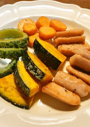 魚肉ソーセージと夏野菜の簡単なソテー-レシピのメイン写真