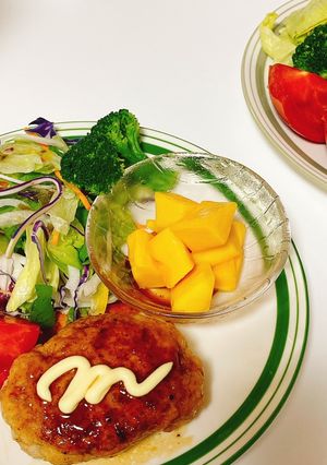 鶏照りバーグ-レシピのメイン写真