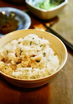 鯵と大葉の炊き込みご飯＊-レシピのメイン写真