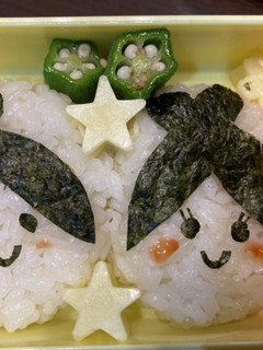 81キャラ弁 七夕おにぎり-レシピのメイン写真