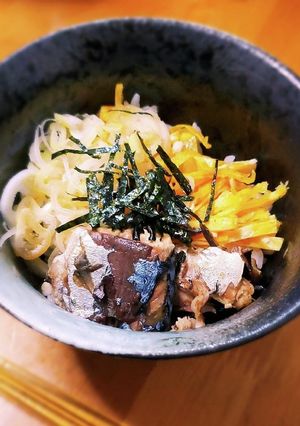 10分で酢飯のさば丼-レシピのメイン写真