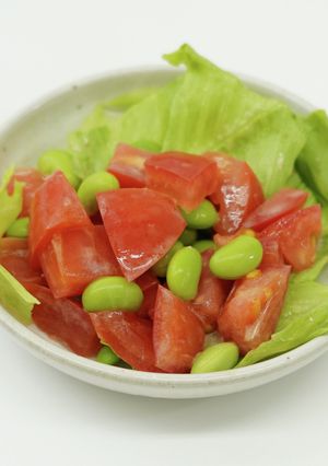 枝豆とトマトの簡単サラダ-レシピのメイン写真