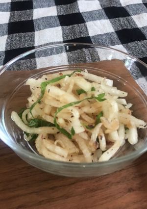 簡単 大根の梅おかか和え-レシピのメイン写真