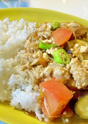 休日のランチに！超カンタン夏野菜カレー-レシピのメイン写真