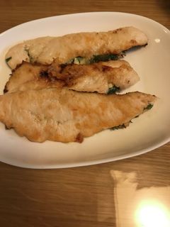 ささみの味噌チーズ焼き-レシピのメイン写真