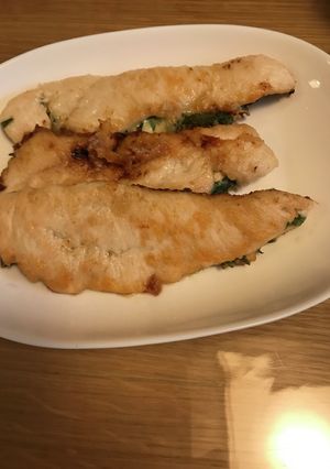 ささみの味噌チーズ焼き-レシピのメイン写真