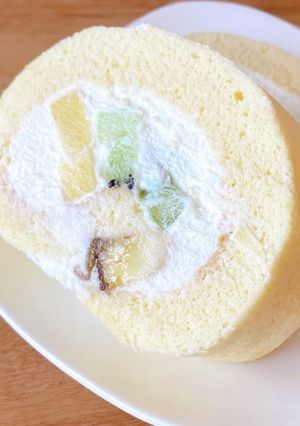 ふわふわ生地のロールケーキVol.2-レシピのメイン写真