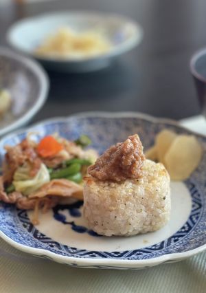 簡単★焼きおにぎりにゴマだれ-レシピのメイン写真