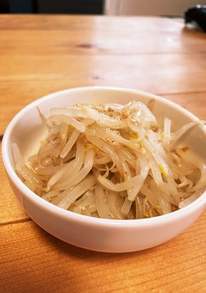 レンジで簡単おつまみ！もやしのナムル-レシピのメイン写真
