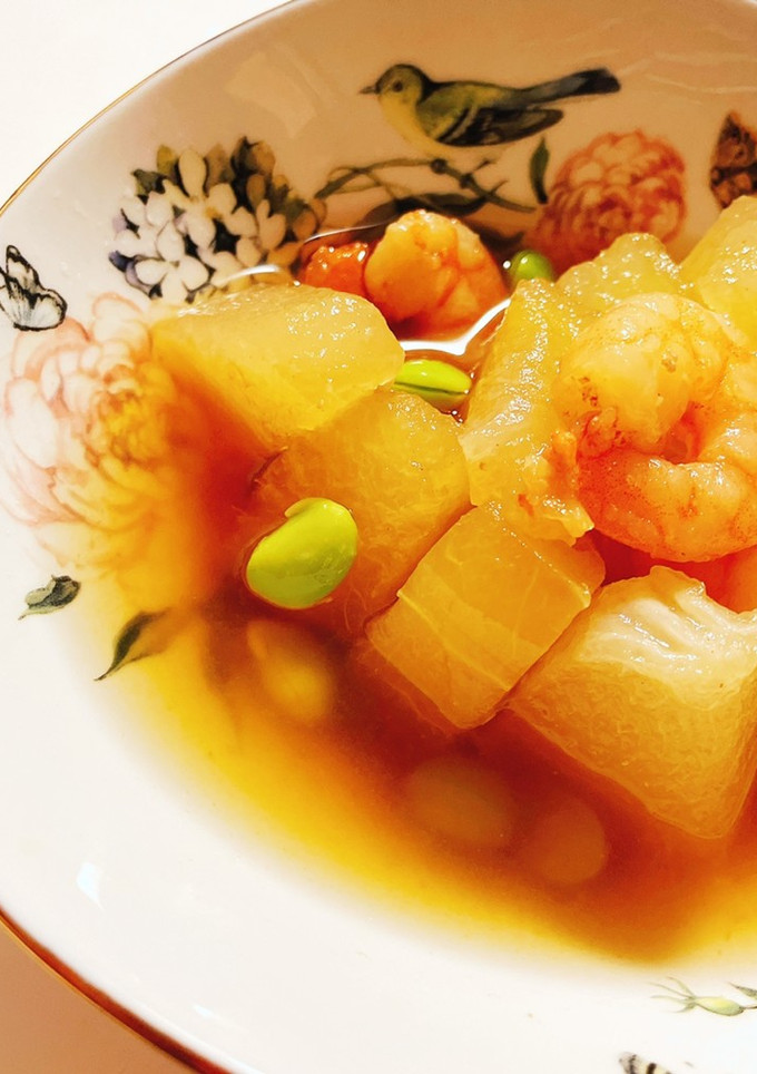 超簡単♡冬瓜とエビの煮物-レシピのメイン写真