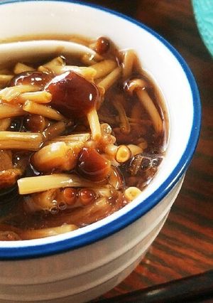 茶えのき茸の自家製 梅なめ茸-レシピのメイン写真